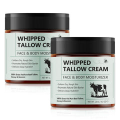 Uruses beef-tallow skin cream pack shot highlights nourishing, non-greasy moisturizer.