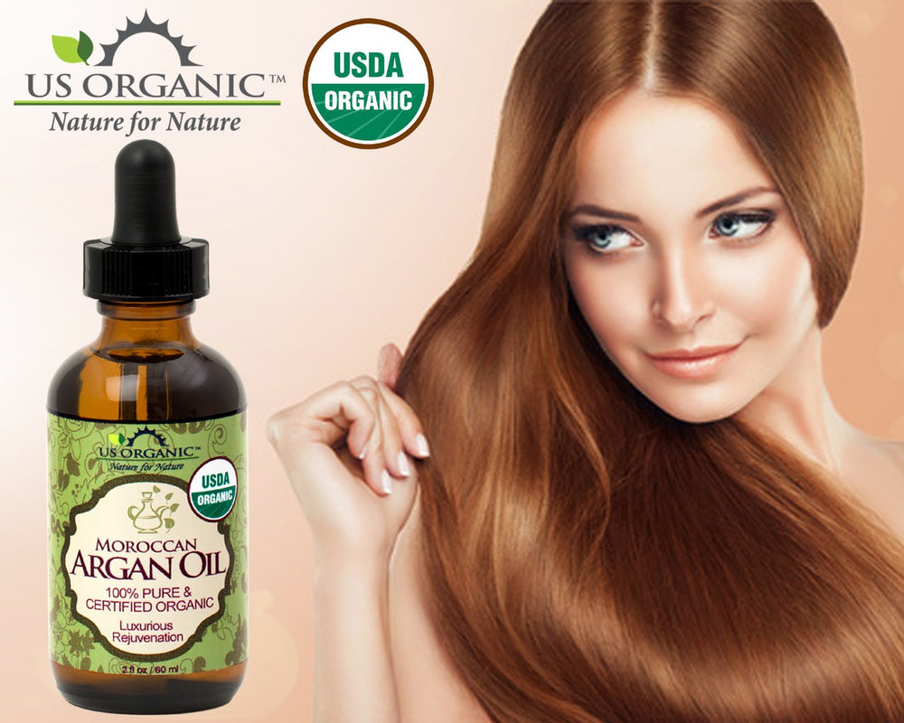 US Organic Argan Oil for nails and cuticles during polish prep.