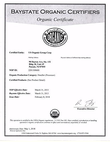 US Organic Argan Oil cruelty-free mark and US-made facility emblem