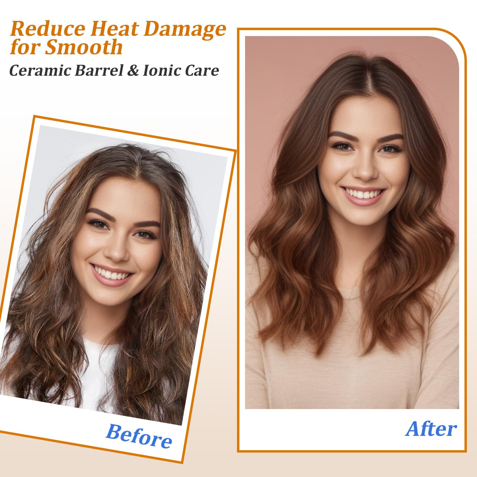 USbelff user styling image showing straight, voluminous waves