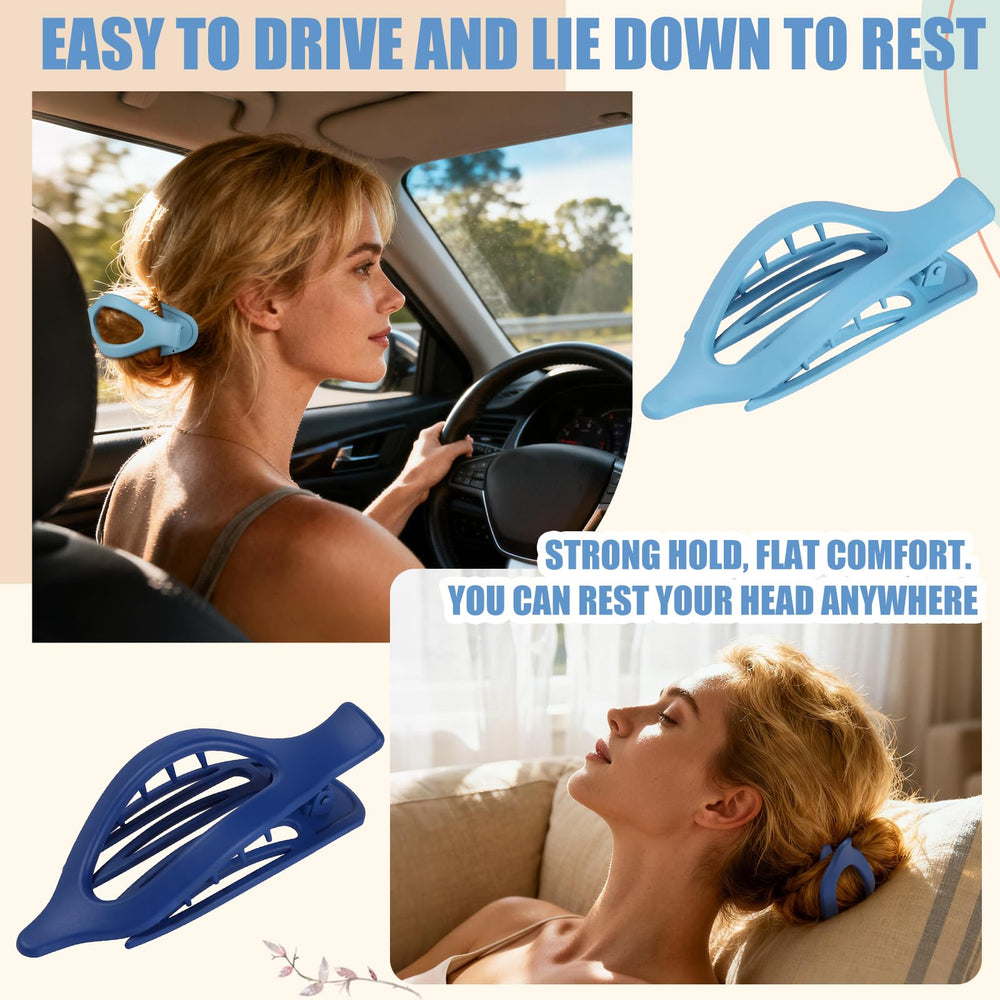 USDNICE flat hair clip white offers clean, everyday hair control.