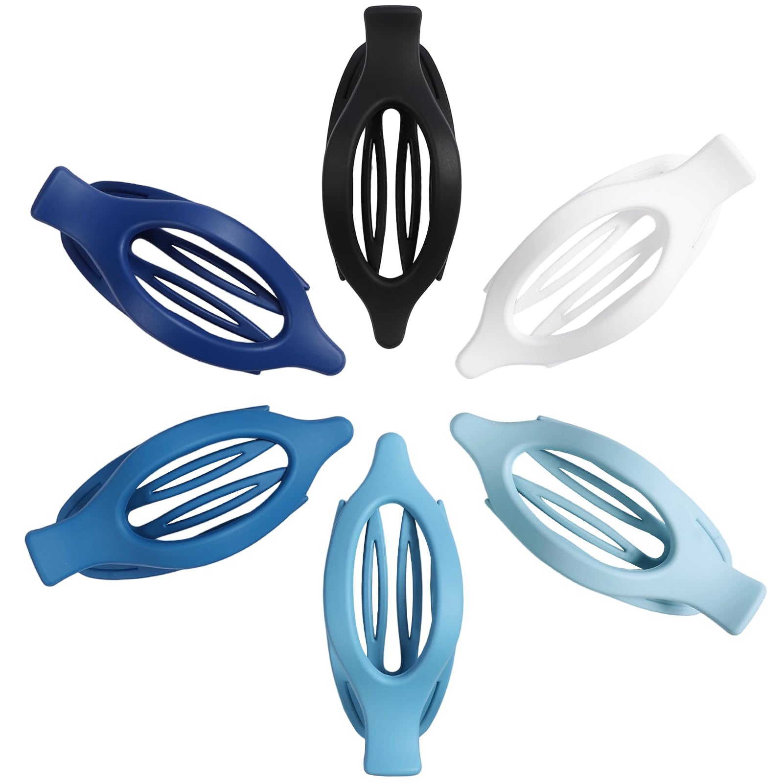 USDNICE flat hair clip strong-grip design keeps hair in place during activities.