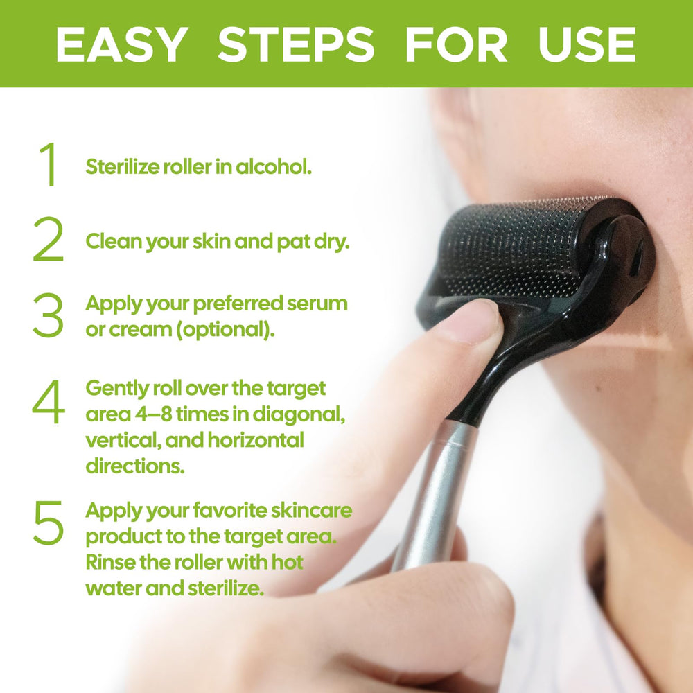USEENN Ultra Wide Derma Roller storage case protects needles