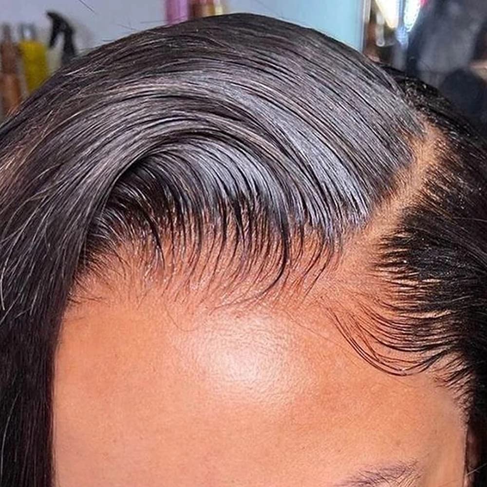 Usexy Hair Pixie Cut Lace Front Wig, back view for breathable cap and fit