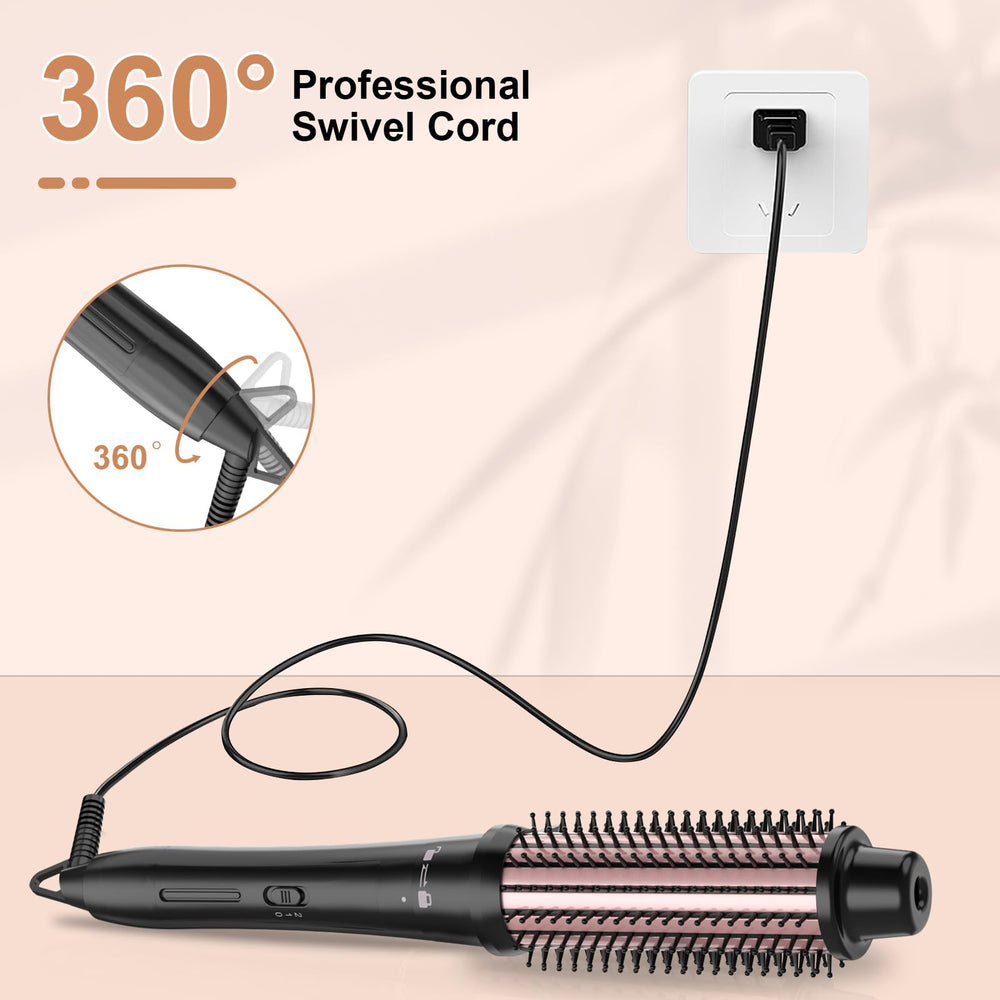 USHOW dual voltage for travel—style worldwide with this compact brush.