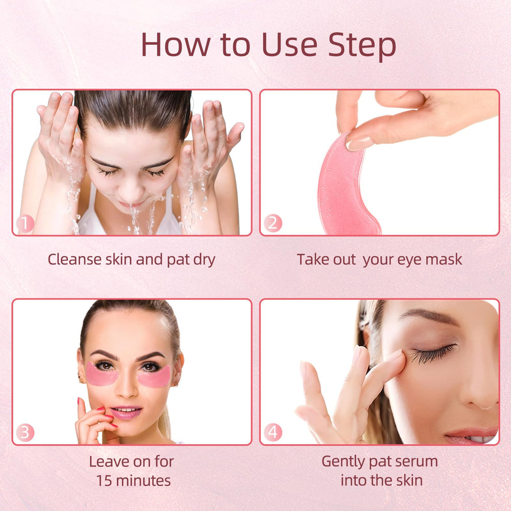 USTELIR rose patches after a busy day provide a convenient post-event refresh.