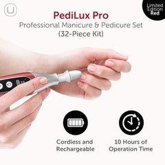 UTILYZE PediLux Pro LED-display shows speed and battery at a glance for easy control.