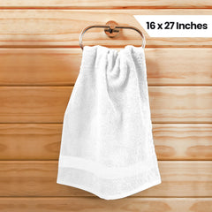 Utopia Towels ring-spun cotton weave delivers premium softness and durability