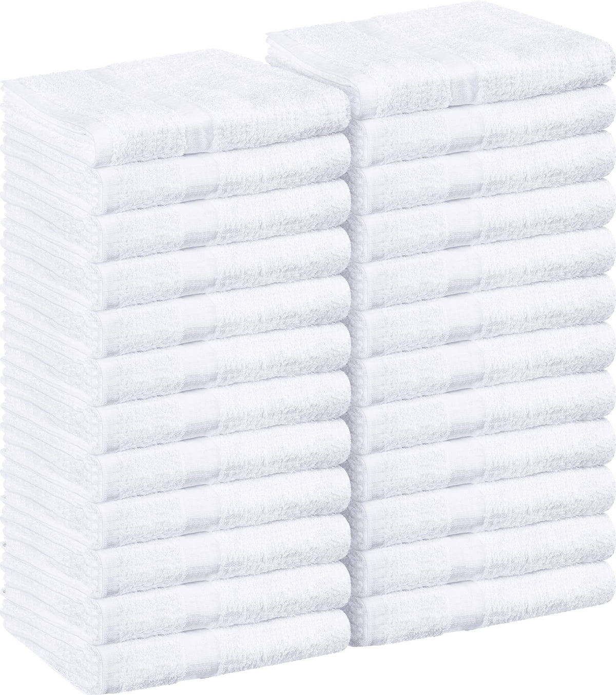 Utopia Towels salon towel pack 24 white 16x27 for professional spaces