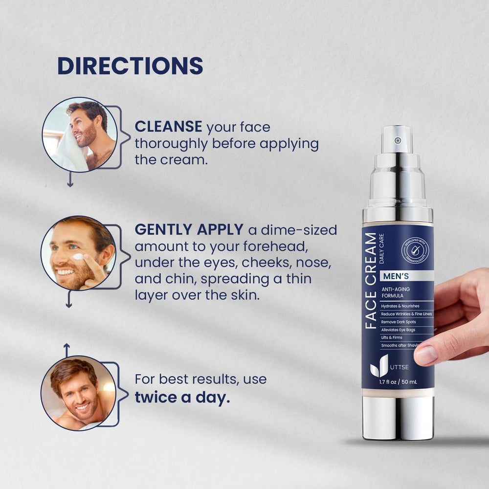Uttse night-routine image suggests morning-ready skin with refreshed texture.