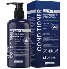 Uttse Biotin Hair Growth Conditioner bottle — daily thickening for fuller-looking hair.