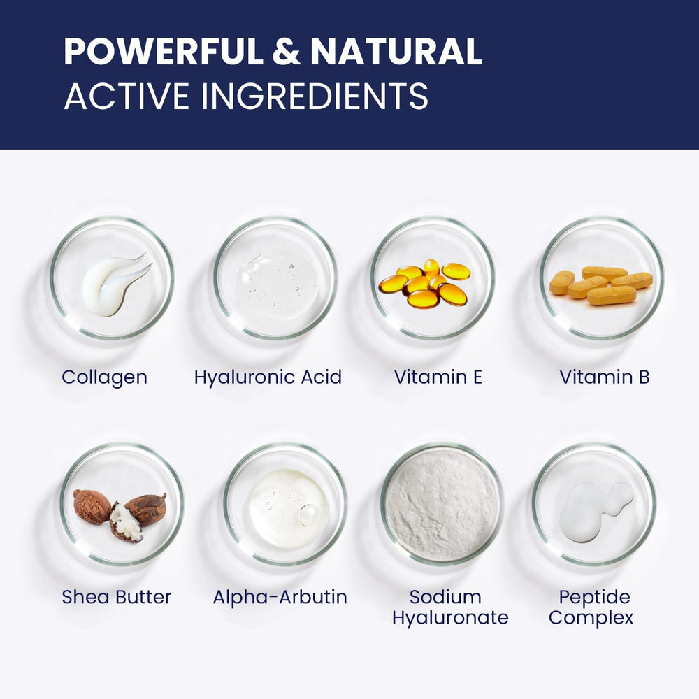 Uttse hyaluronic-acid hydration boosts skin moisture for a plump look.