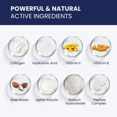 Uttse hyaluronic-acid hydration boosts skin moisture for a plump look.