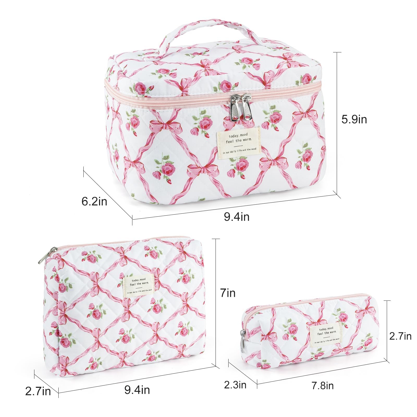 UUYUUY cotton quilted texture highlights soft touch and skin-friendly fabric.