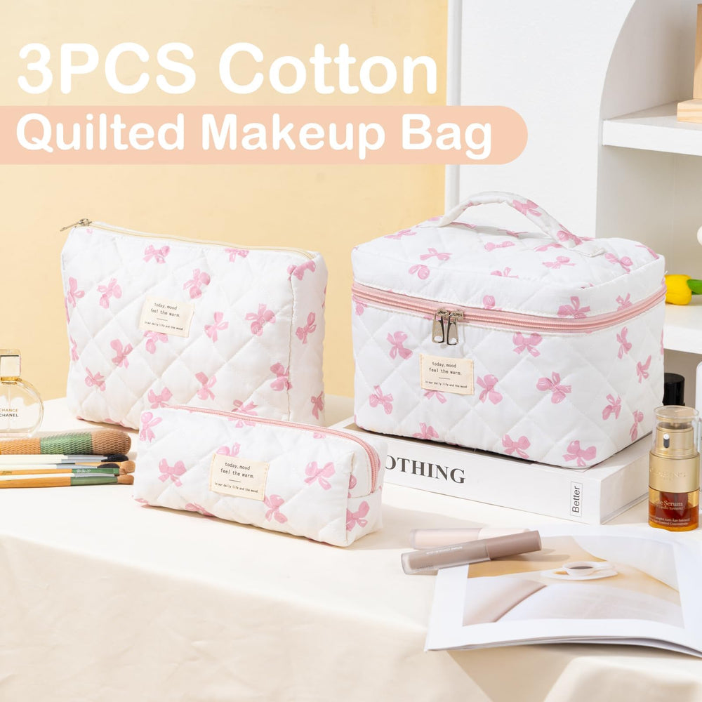 UUYUUY cotton bag with bow pattern elevates daily routine and style.