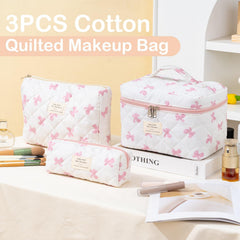UUYUUY cotton bag with bow pattern elevates daily routine and style.