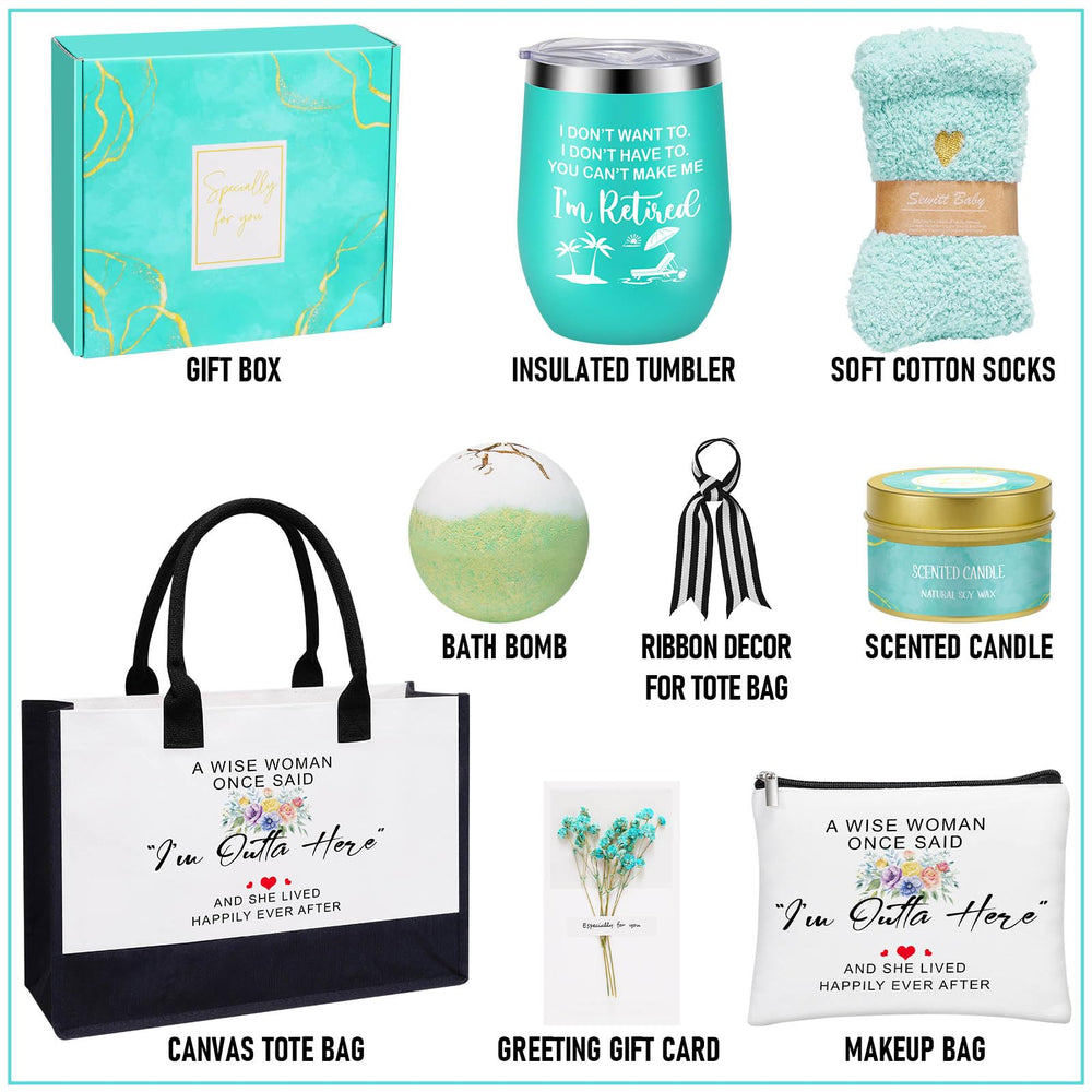 Uwingess heartfelt gift set conveying appreciation for a retiree