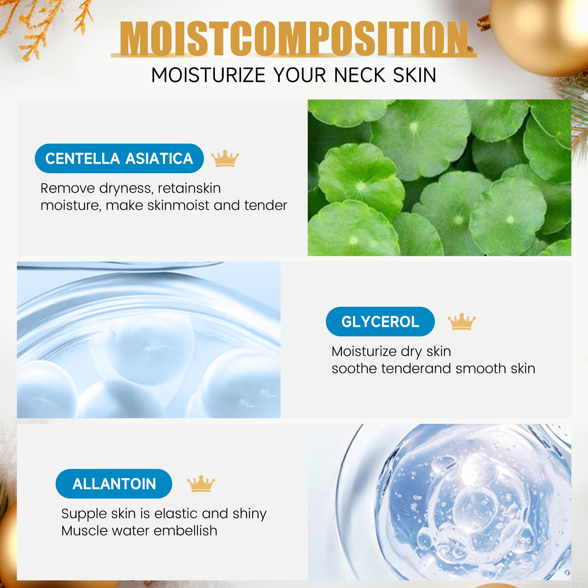UZTUZT Plant extracts deliver gentle nourishment and skin-soothing benefits during use.