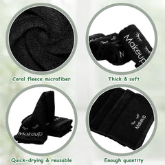 Vabean makeup remover towels for face ideal for quick, gentle makeup removal