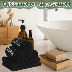 Vabean microfiber face cloths drying quickly for busy routines