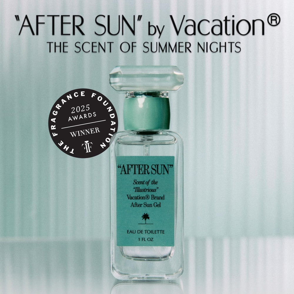 VACATION After Sun collaboration signals luxury scent craftsmanship