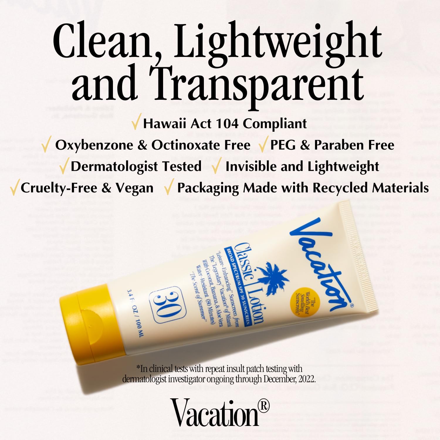 Vacation Air Freshener bottle highlights compact travel-friendly scent companion.
