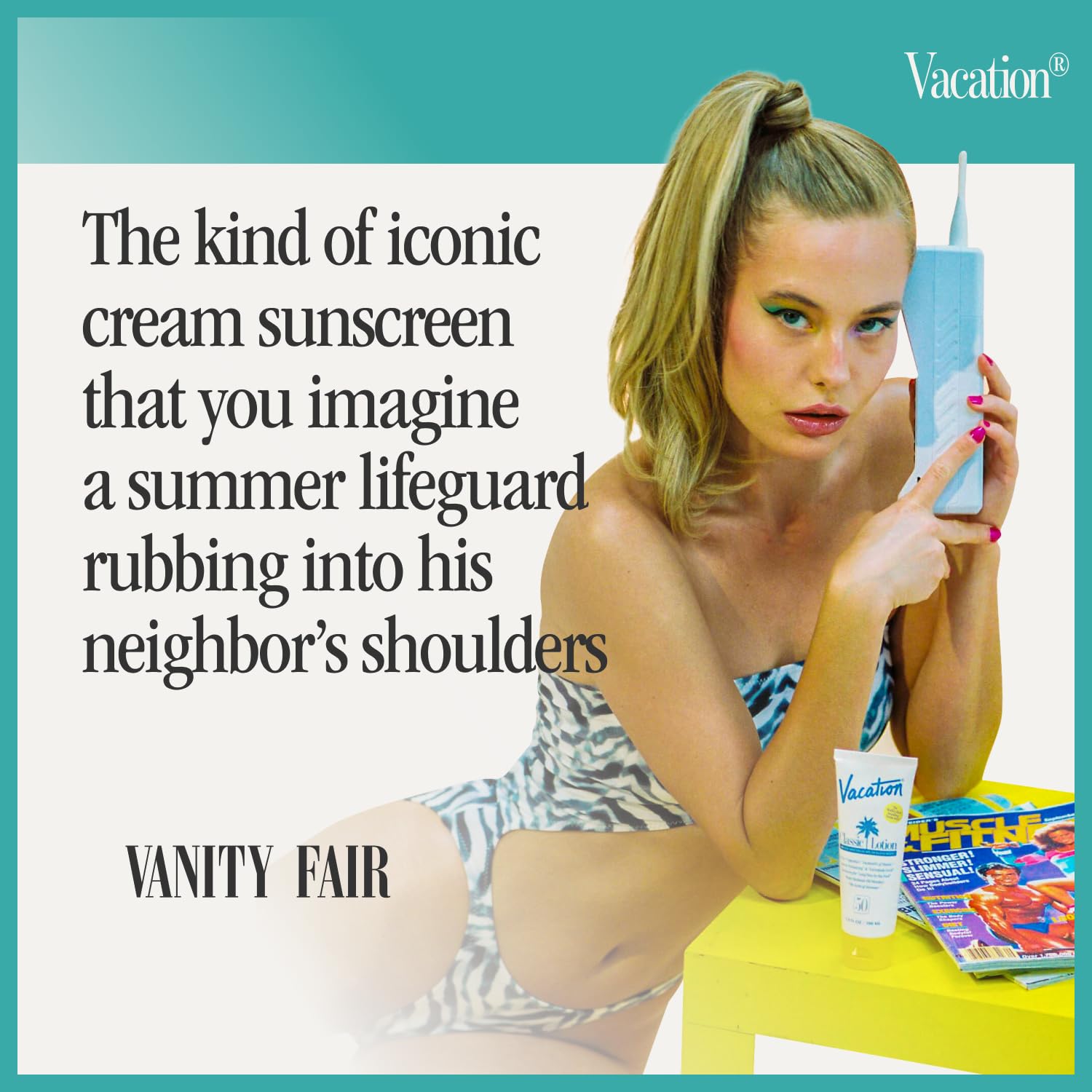 Vacation Air Freshener scent profile evokes tropical paradise for cabin ambience.