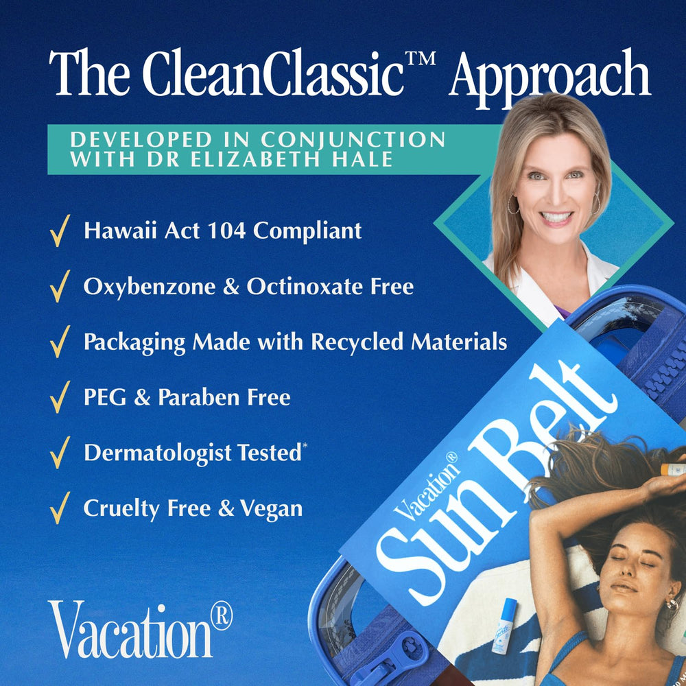 VACATION Aloe Vera After Sun Gel cools and quenches sun-exposed skin.