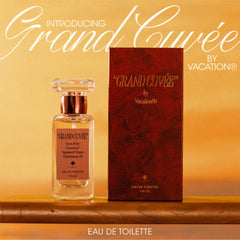 VACATION Grand Cuvee travel-size bottle captured for on-the-go scenting