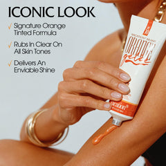 Vacation Orange Gelée close-up reveals bergamot, clove, saffron fragrance notes.