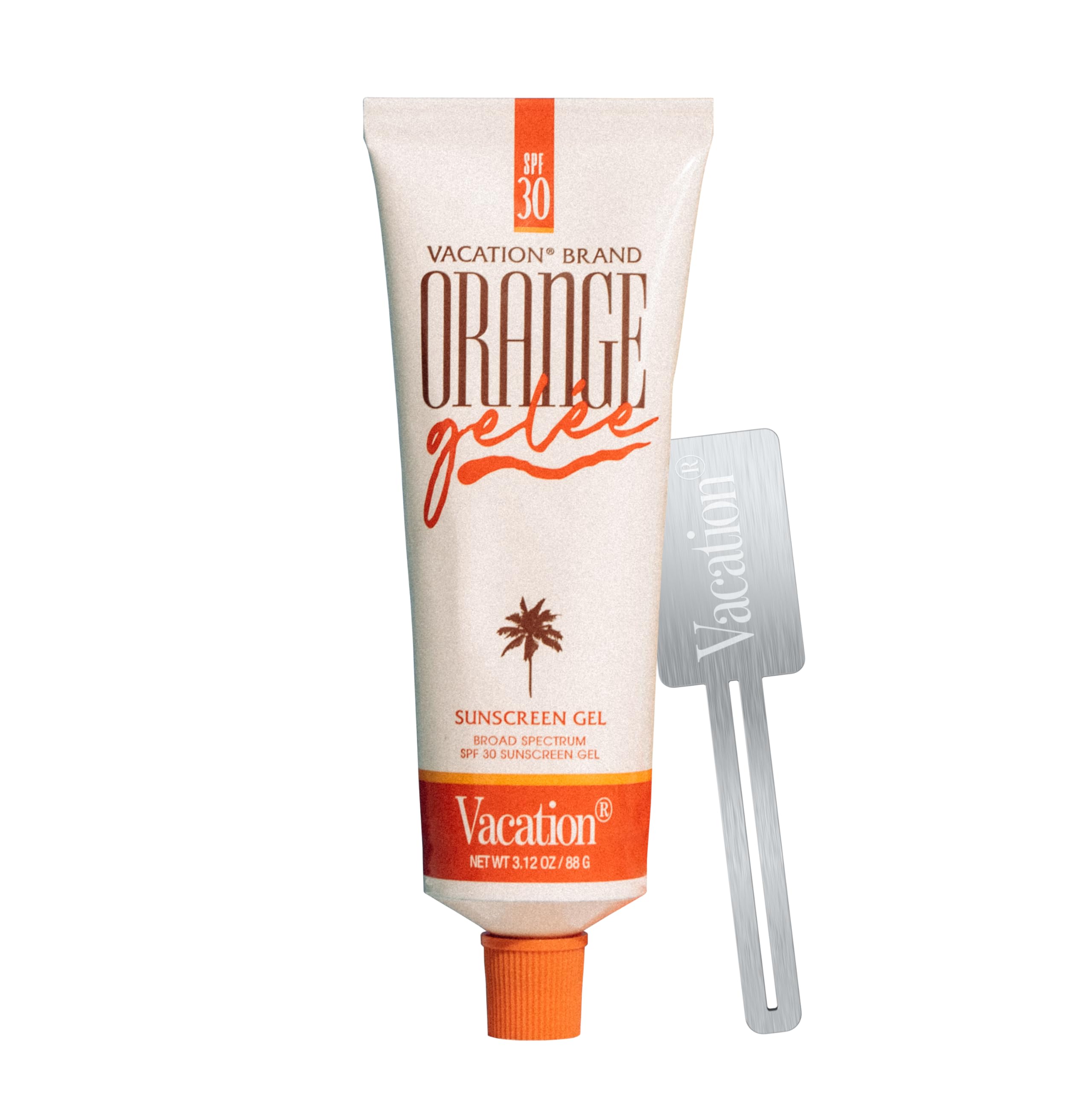Vacation Orange Gelée SPF30 gel-tube bundle image showing travel-ready protection.