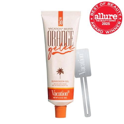 Vacation Orange Gelée balm-to-oil texture in action delivering silky hydration.