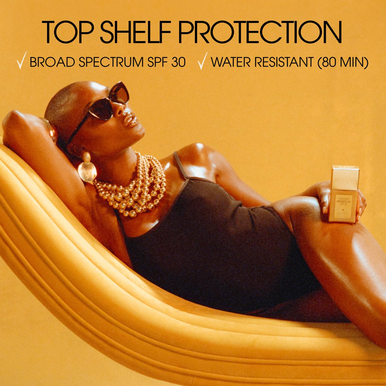 VACATION Shimmer Oil SPF 30 fragrance note image signals ARQUISTE scent for mood-enhancing wear