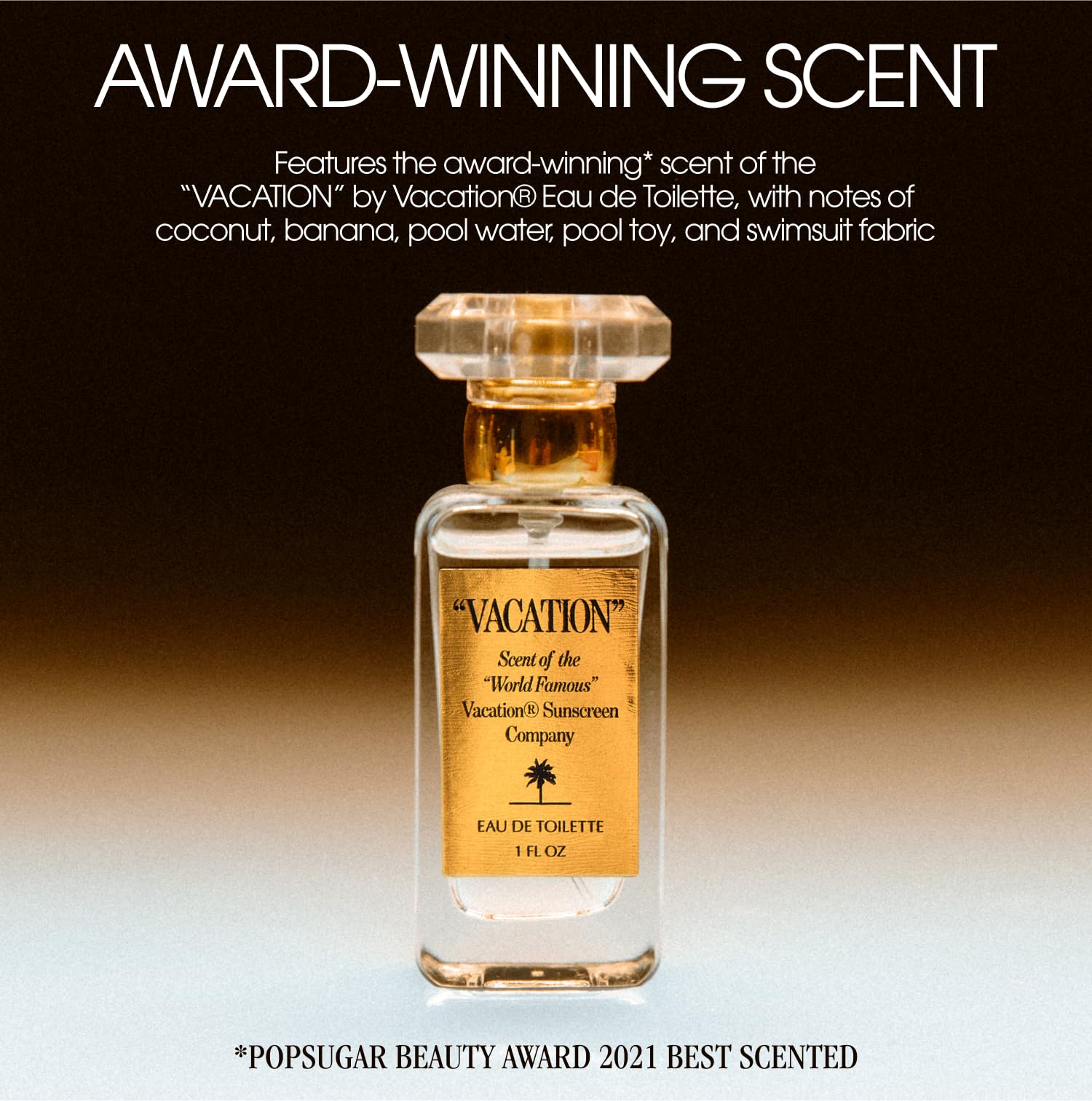 VACATION Shimmer Oil SPF 30 on skin closeup reveals iridescent gold shimmer without white cast