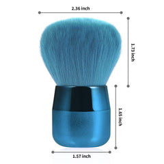 Vaincre Nail Art Dust Brush blue compact travel size for on-the-go touch-ups.