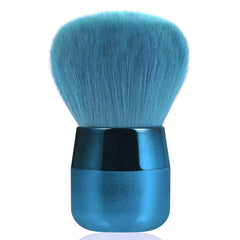 Vaincre Nail Art Dust Brush blue front view aids quick dust removal for clean manicures.