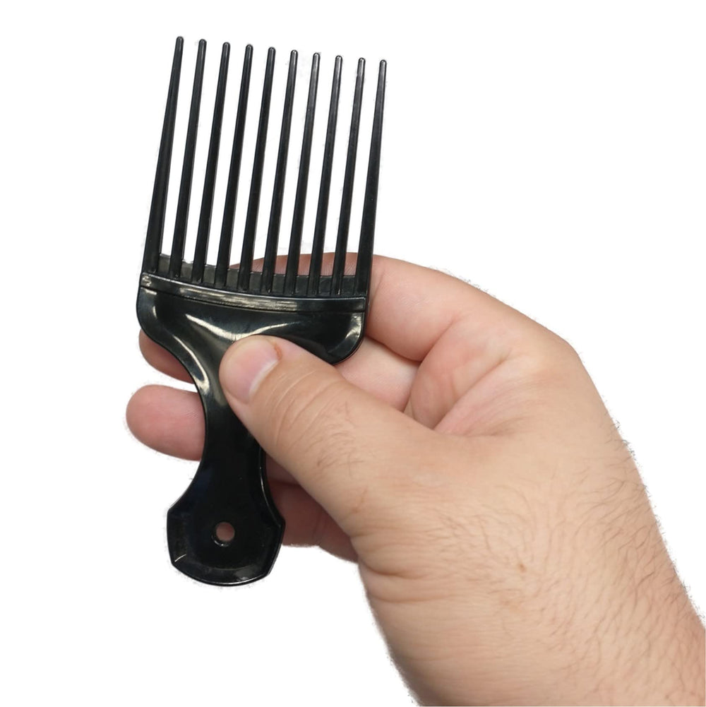 Vakly lightweight hair pick easy to carry in bag for quick touch-ups