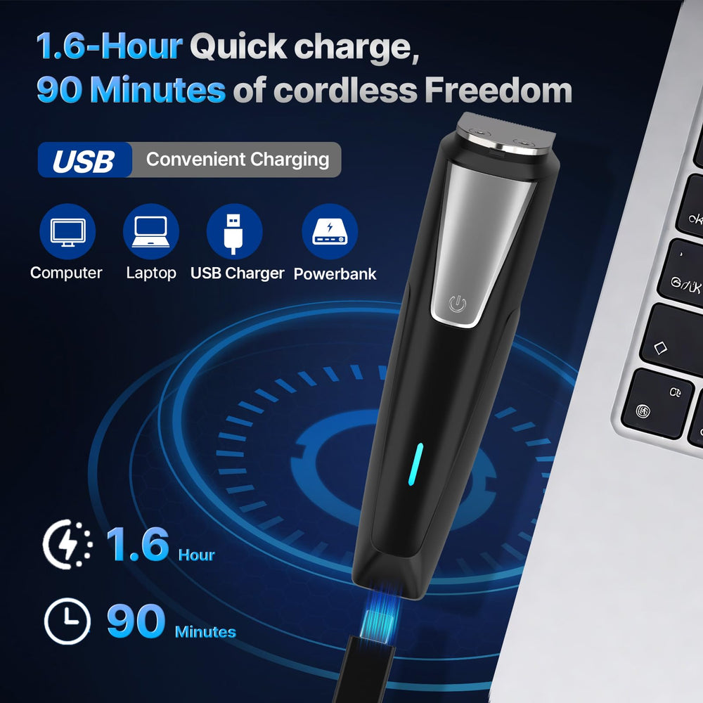 Valano clipper operates quietly under 65dB for discreet grooming.