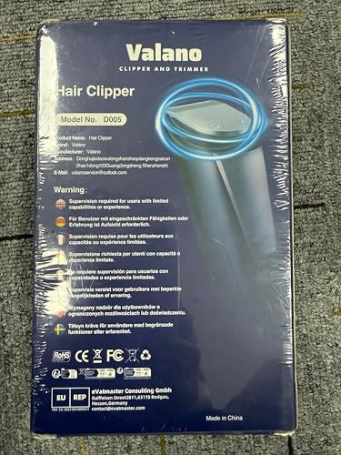 Valano family-friendly hair-cutting kit supports grooming for kids and elders.