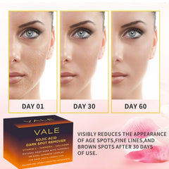 VALE Kojic Acid Turmeric Soap Bar lather close-up for radiant cleansing.