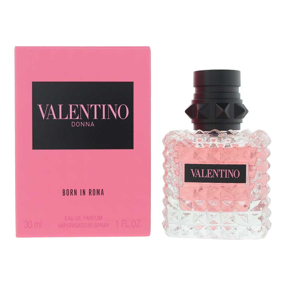 Valentino Donna Born in Roma EDP bottle closeup for elegant evening wear