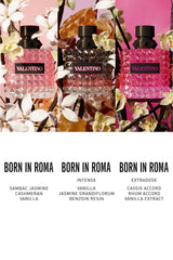 Valentino Donna Born In Roma Extradose pulse-points application shows precise scent at wrists and neck.