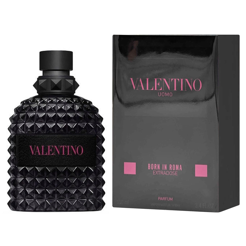 Valentino Uomo Extradose bottle highlights warm spicy profile for evening wear