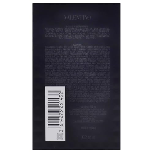 Valentino Uomo Yellow Dream spray mist for fresh scent trail.
