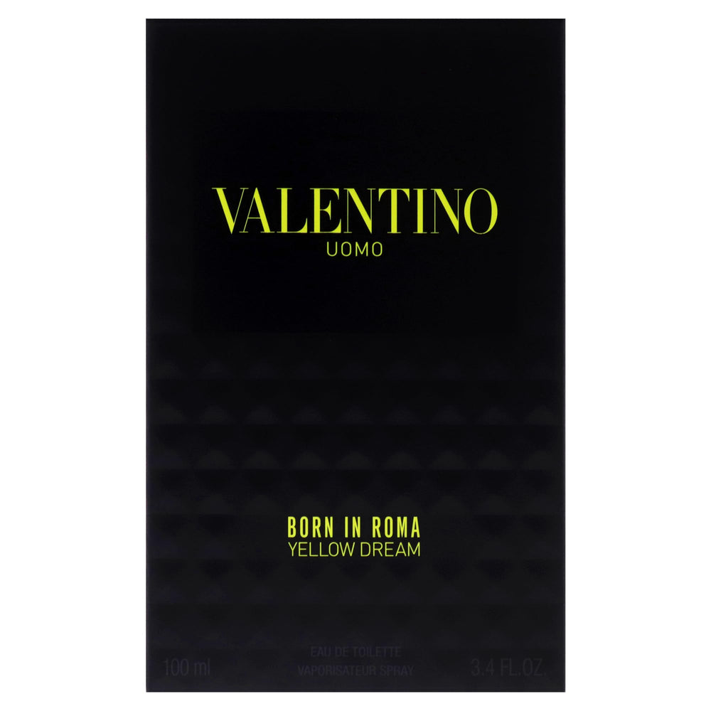 Valentino Uomo Yellow Dream lemon note close-up hints refreshing top citrus