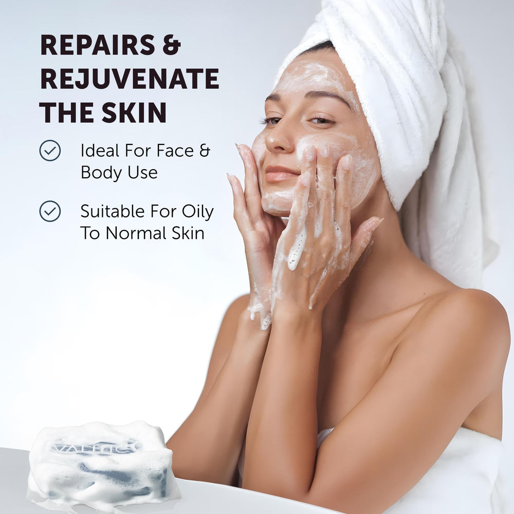 VALITIC clean beauty formula image reinforces SLS free cruelty free vegan promise.