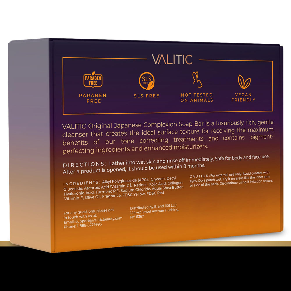 VALITIC 4-pack shows value for a consistent skincare routine.