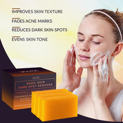 Valitic dark spot bar vitamin C retinol collagen blend close-up signals nourishment