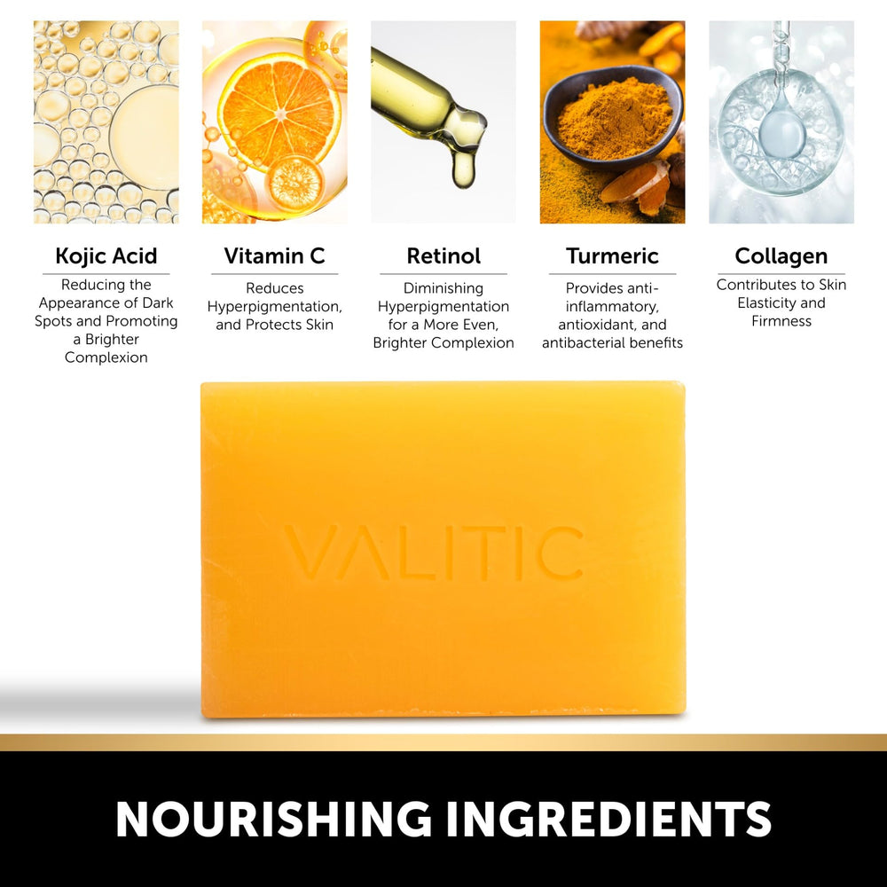 VALITIC SLS-free and paraben-free label communicates skin-safe daily cleansing.