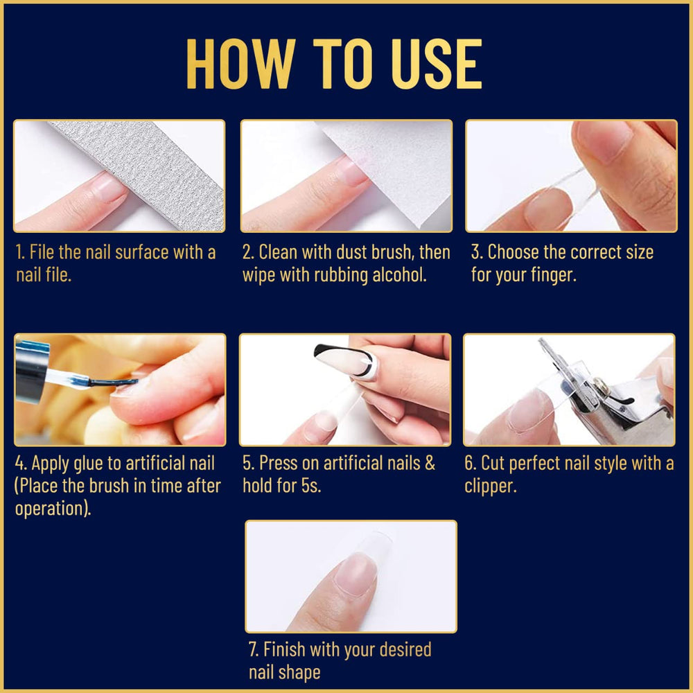 Valitic instant-glam look demonstrates quick at-home nail upgrades.